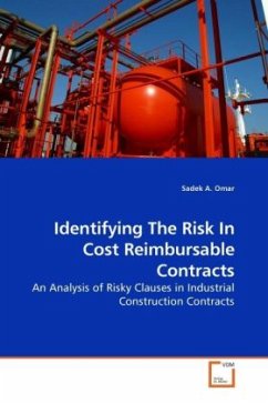 Identifying The Risk In Cost Reimbursable Contracts - Omar, Sadek A.