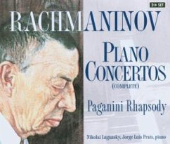 Rachmaninoff:Sämtliche Klavierkonzerte 1-4 - Lugansky,Nikolai/Lill,John/Prats,Jorge Louis/+