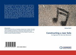 Constructing a Jazz Solo - Barkl, Michael