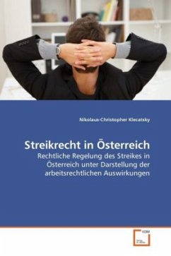 Streikrecht in Österreich - Klecatsky, Nikolaus-Christopher