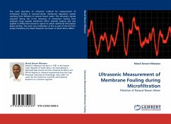 Ultrasonic Measurement of Membrane Fouling during Microfiltration