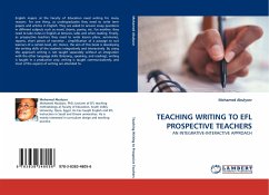 TEACHING WRITING TO EFL PROSPECTIVE TEACHERS