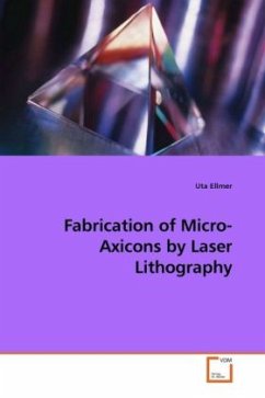 Cover Fabrication of Micro-Axicons by Laser Lithography