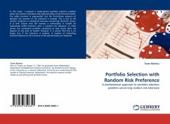 Portfolio Selection with Random Risk Preference - Bulmus, Turan