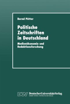 Politische Zeitschriften in Deutschland - Pütter, Bernd