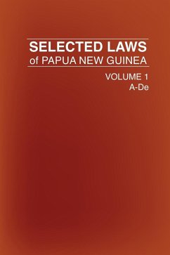 Selected Laws of Papua New Guinea