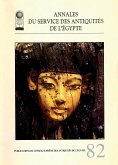 Annales Du Service Des Antiquités de l'Egypte