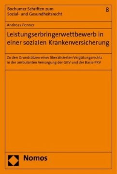 Cover Leistungserbringerwettbewerb in einer sozialen Krankenversicherung