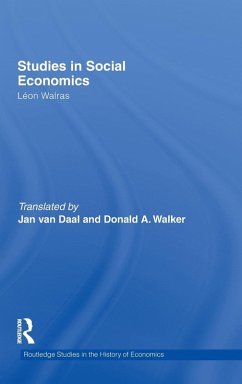 Studies in Social Economics - Walras, Léon