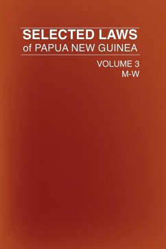 Selected Laws of Papua New Guinea