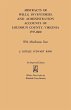 Abstracts of Wills, Inventories and... - Bild 1