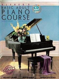 Alfred's Basic Adult Piano Course Lesson Book, Bk 3 - Palmer, Willard A; Manus, Morton; Lethco, Amanda Vick; Gentile, Dylan