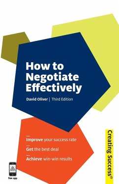 How to Negotiate Effectively - Oliver, David