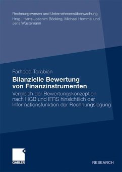 Bilanzielle Bewertung von Finanzinstrumenten - Torabian, Farhood