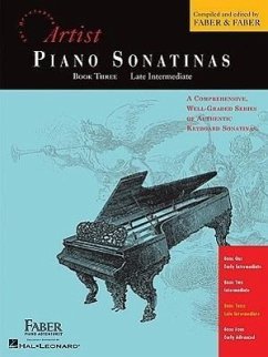 Cover Piano Sonatinas Book 3 - Developing Artist Original Keyboard Classics