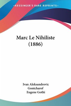Cover Marc Le Nihiliste (1886)