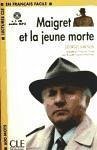 Cover Maigret et la jeune morte - Niveau 1 - Lecture CLE en Français facile - Livre + CD