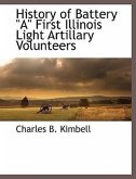 History of Battery a First Illinois Light Artillary Volunteers