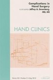 Complications of Hand Surgery, an Issue of Hand Clinics