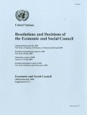 Resolutions and Decisions of the Economic and Social Council