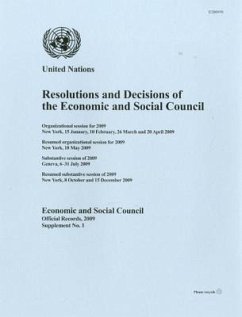 Resolutions and Decisions of the Economic and Social Council - United Nations