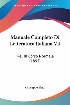 Manuale Completo Di Letteratura Italiana V4