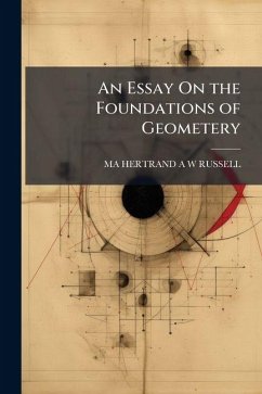 Cover An Essay On the Foundations of Geometery