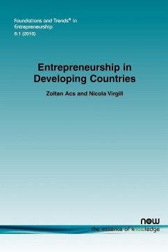 Entrepreneurship in Developing Countries - Acs, Zoltan; Virgill, Nicola