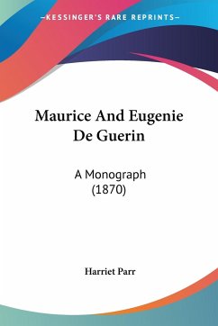 Maurice And Eugenie De Guerin