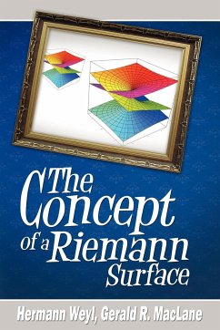 The Concept of a Riemann Surface - Weyl, Hermann