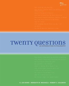 Twenty Questions - Bowie, G Lee; Michaels, Meredith W; Solomon, Robert C