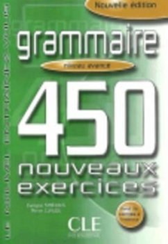 Grammaire 450 Exercises Textbook + Key (Advanced) - Sirejols
