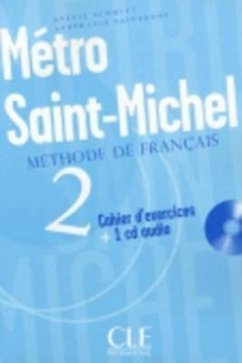 Metro Saint-Michel Level 2 Workbook with CD - Monnerie-Goarin