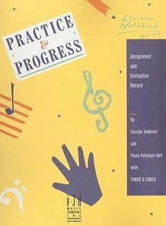 Practice & Progress Lesson Notebook - Faber, Nancy; Faber, Randall; Inabinet, Carolyn