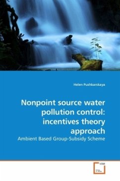 Cover Nonpoint source water pollution control: incentives theory approach