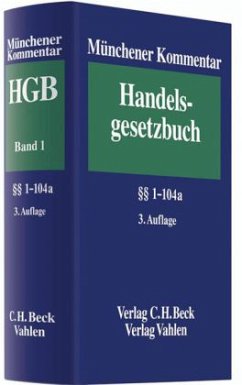 Erstes Buch, Handelsstand, Paragraphen 1-104 / Münchener Kommentar zum Handelsgesetzbuch (HGB) Bd.1