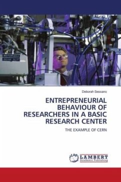 Cover ENTREPRENEURIAL BEHAVIOUR OF RESEARCHERS IN A BASIC RESEARCH CENTER