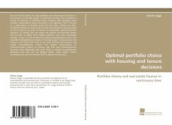 Optimal portfolio choice with housing and tenure decisions - Coggi, Patrick