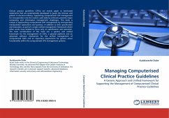 Managing Computerised Clinical Practice Guidelines