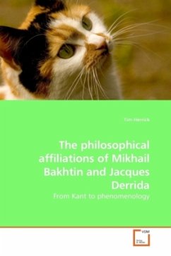 The philosophical affiliations of Mikhail Bakhtin and Jacques Derrida - Herrick, Tim