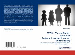 WW3 - War on Women Continues Systematic abuse of women under scrutiny - vezasie, patrick