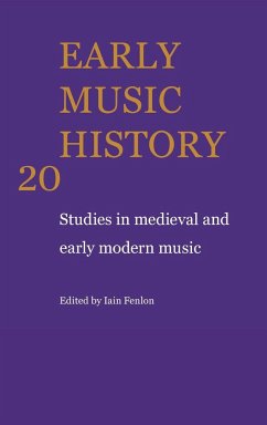 Early Music History v20 - Fenlon, Iain (ed.)