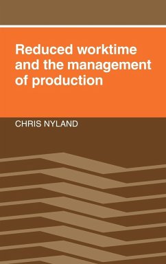 Reduced Worktime & Management - Nyland, Chris