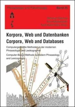 Cover Korpora, Web und Datenbanken. Corpora, Web and Databases. Corpora, Web and Databases