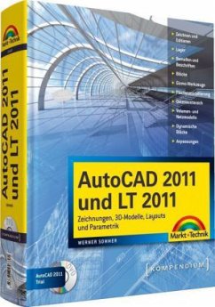 Cover AutoCAD 2011 und LT 2011 - Kompendium, m. DVD-ROM