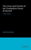 The Cansos and Sirventes of the Troubadour, Giraut de Borneil