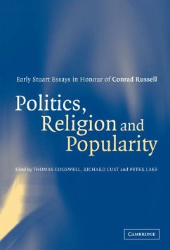 Cover Politics, Religion and Popularity in Early Stuart Britain