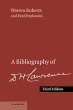 A Bibliography of D. H. Lawrence - Bild 1