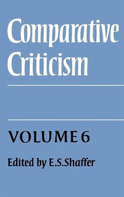 Comparative Criticism - Shaffer, E. S. (ed.)