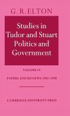 Studies in Tudor and Stuart Politics and Government